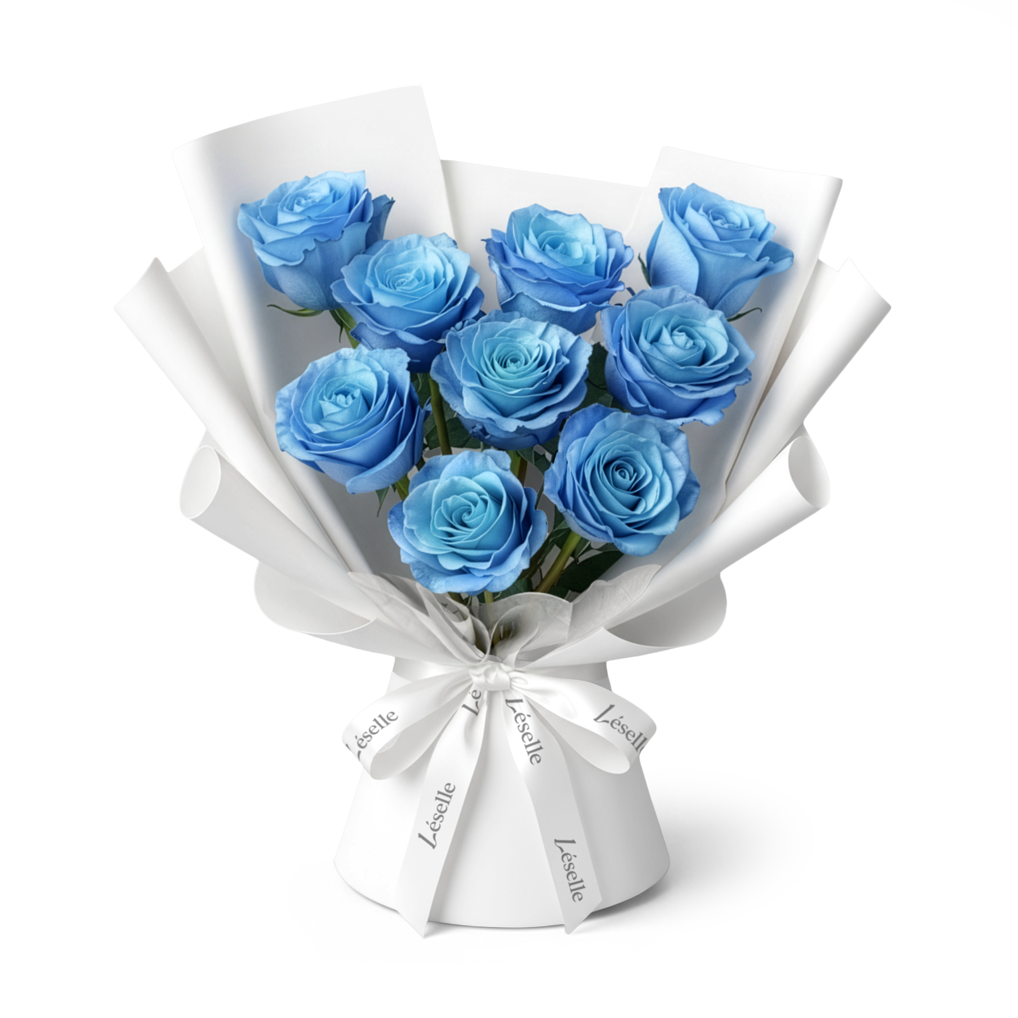 【Valentine's Limited】The Sky Blue // Premium Ecuadorian Sky Blue Rose Bouquet