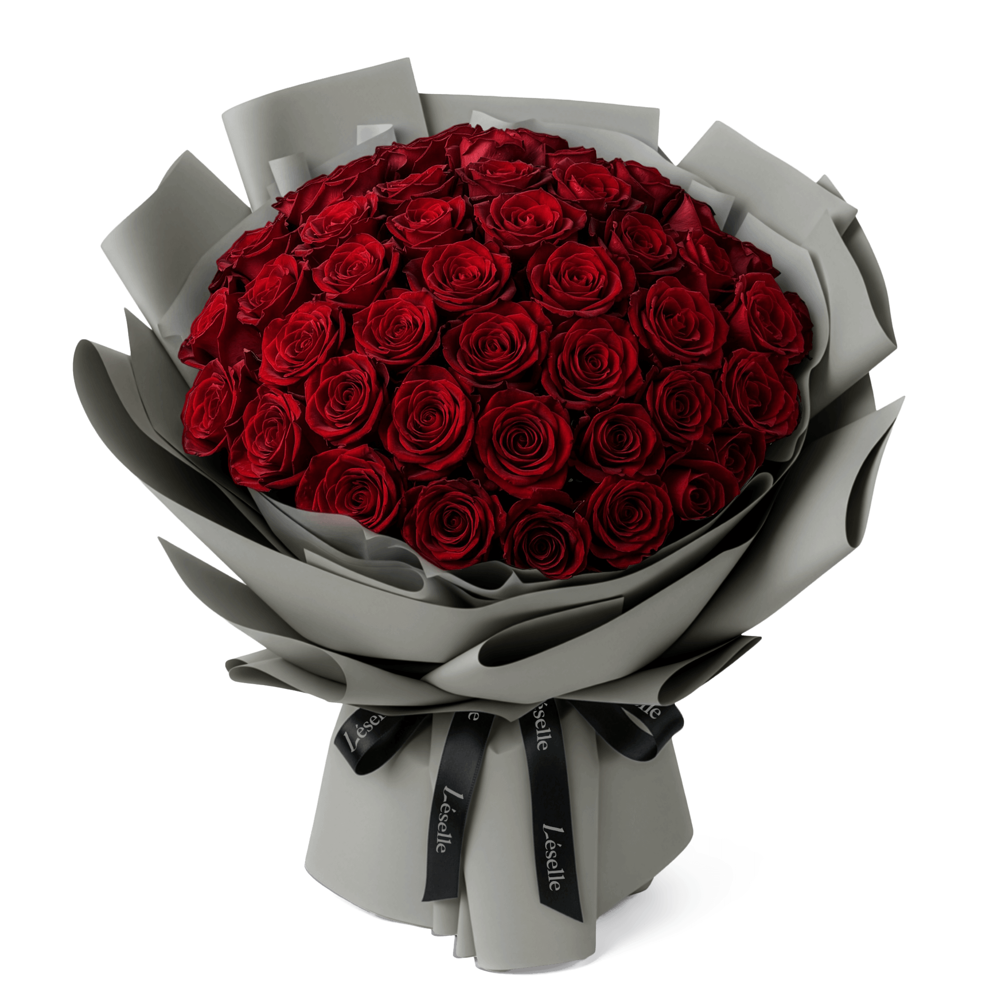 The Grand Explorer // Premium Ecuadorian Red Rose Bouquet