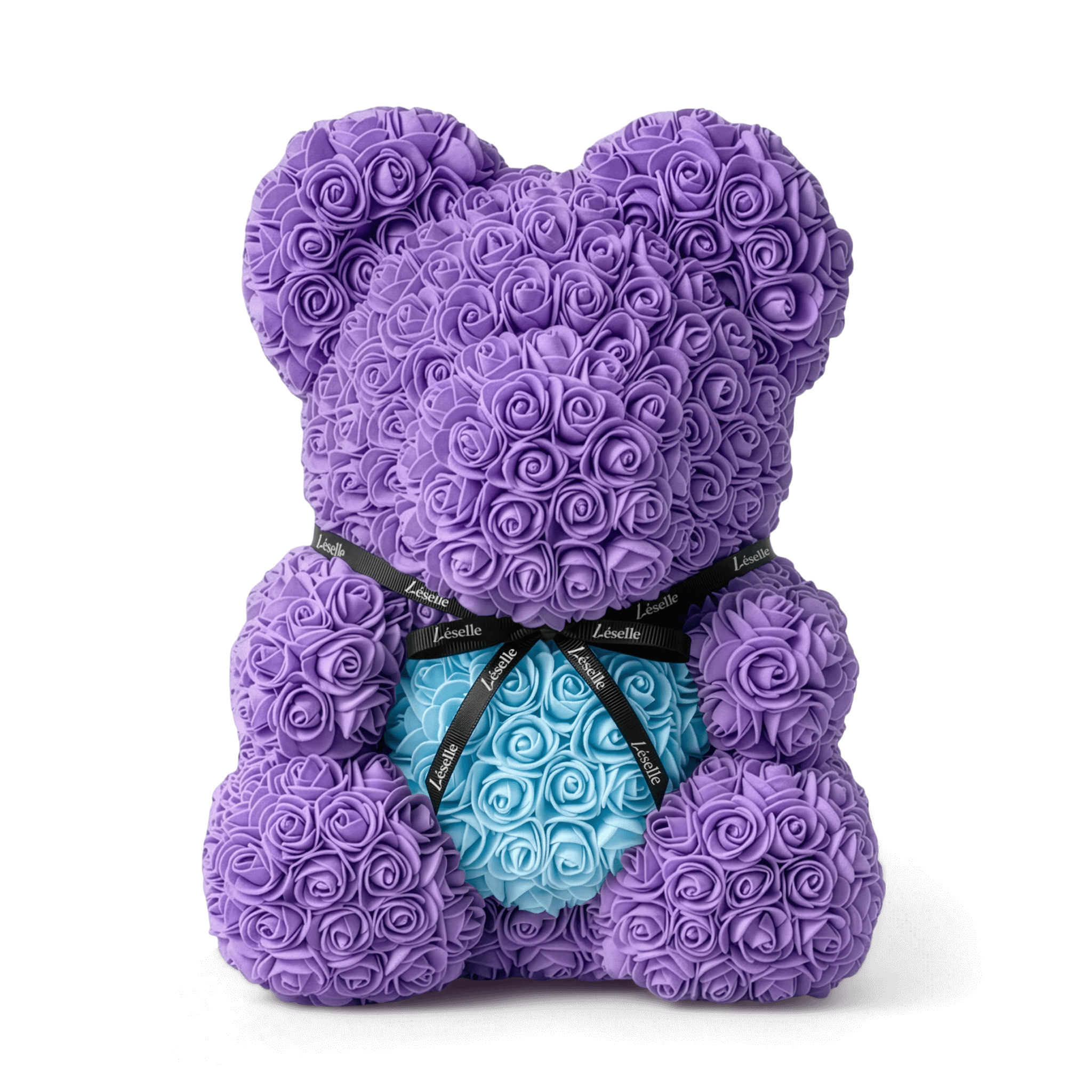 Eternal Rose Bear - Lavender Purple Edition