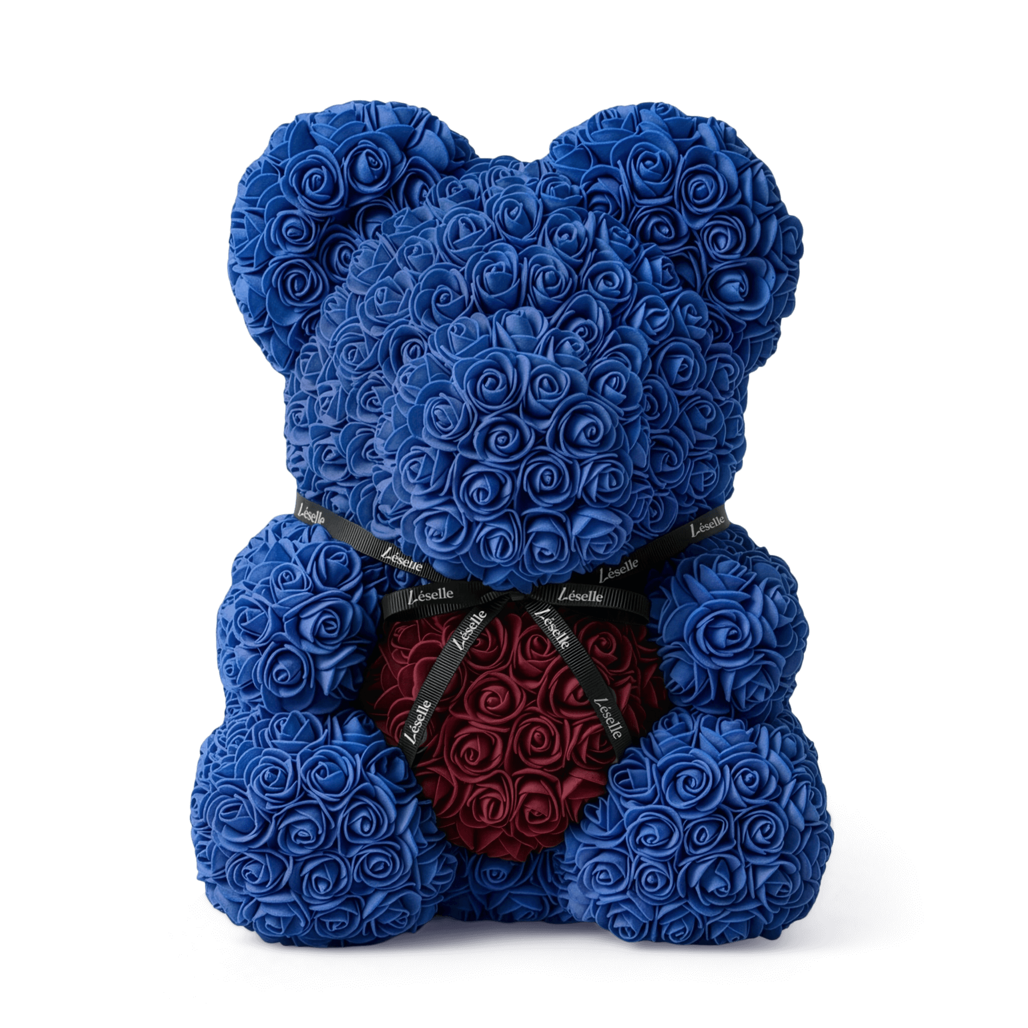 Eternal Rose Bear - Sapphire Blue Edition