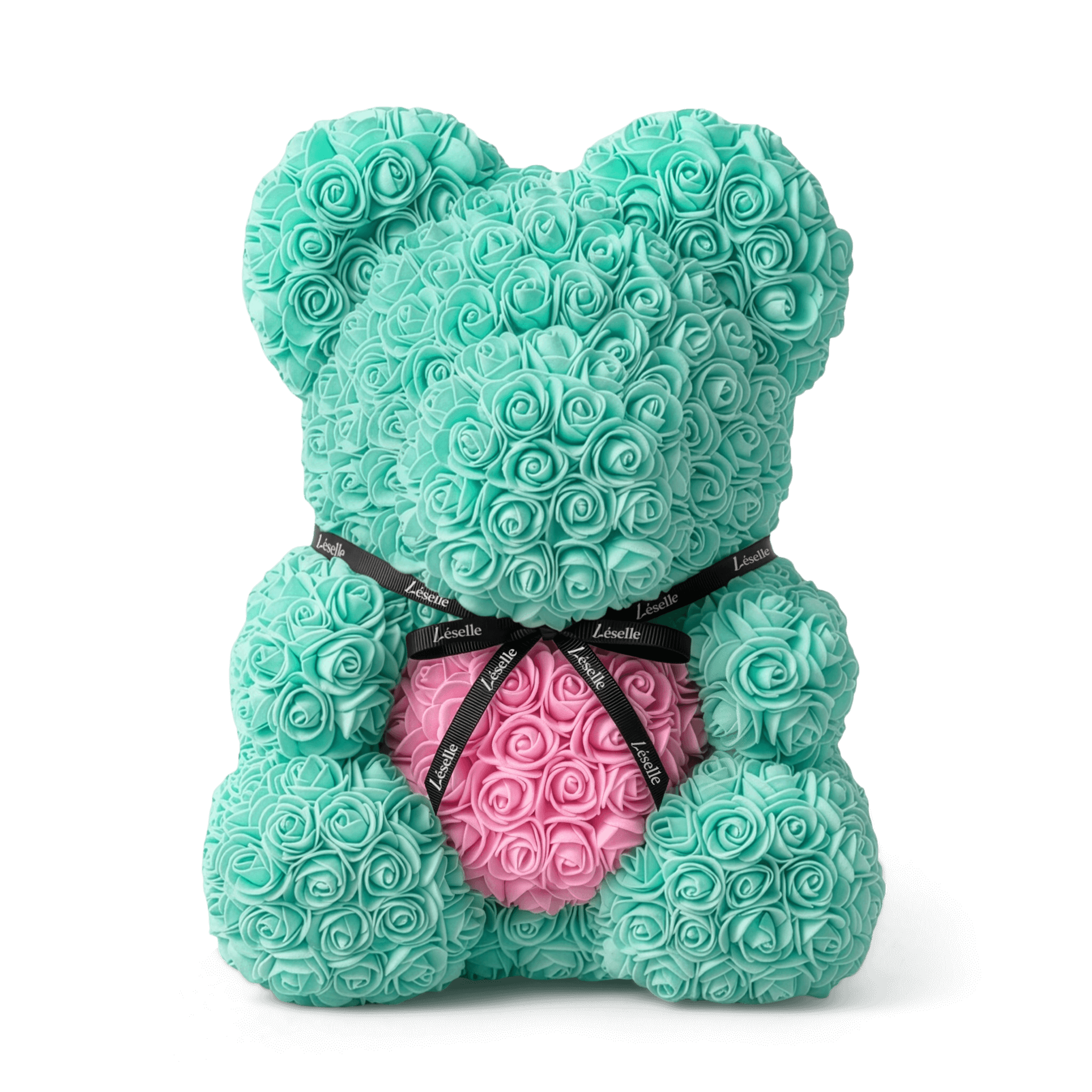 Eternal Rose Bear - Tiffany Blue Edition