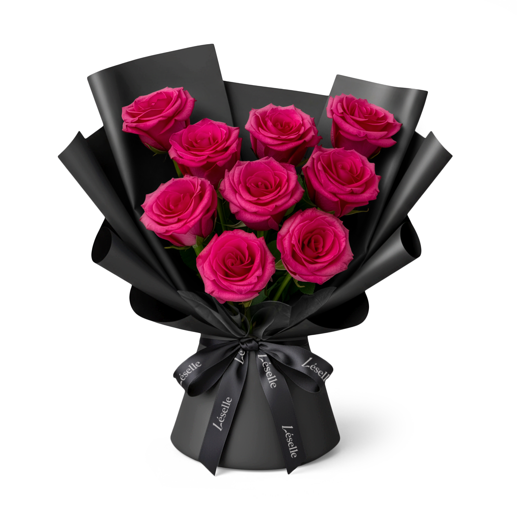 【Chic Collection】The V.I. Pink // Premium Ecuadorian Hot Pink Rose Bouquet