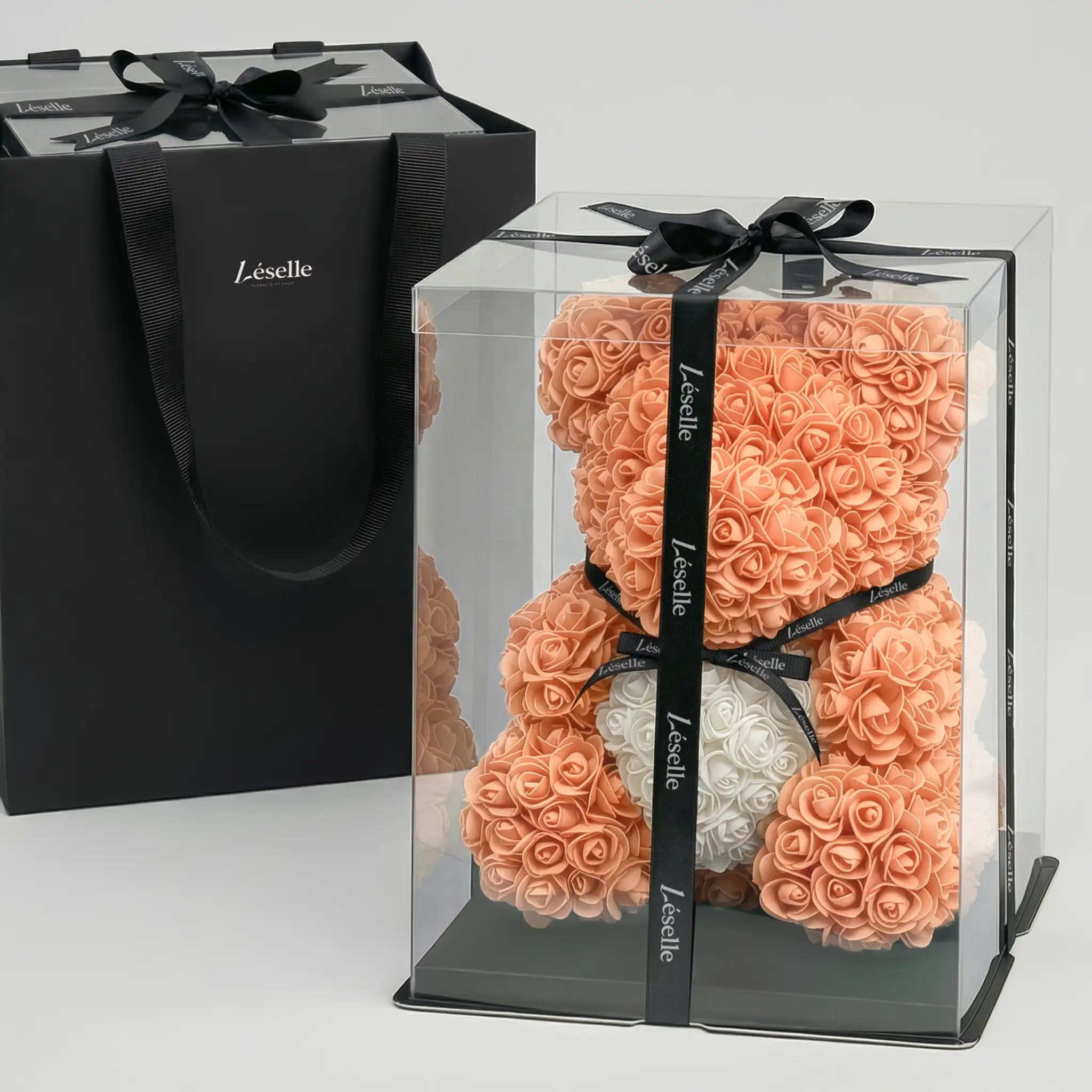 Eternal Rose Bear - Tangerine Edition